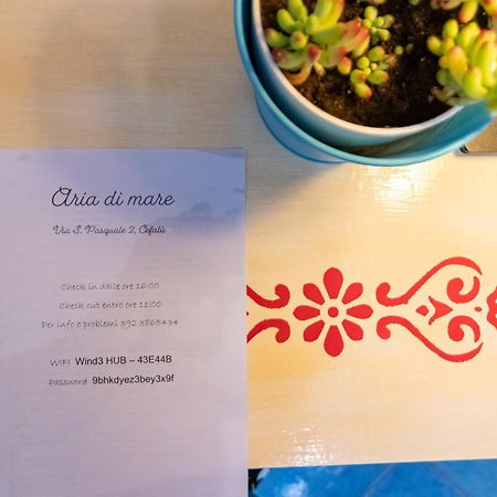 Aria Di Mare Rooms Cefalù Kültér fotó